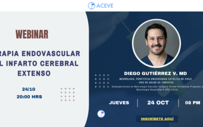 Webinar Terapia endovascular del infarto cerebral extenso – Dr. Diego Gutierrez V.